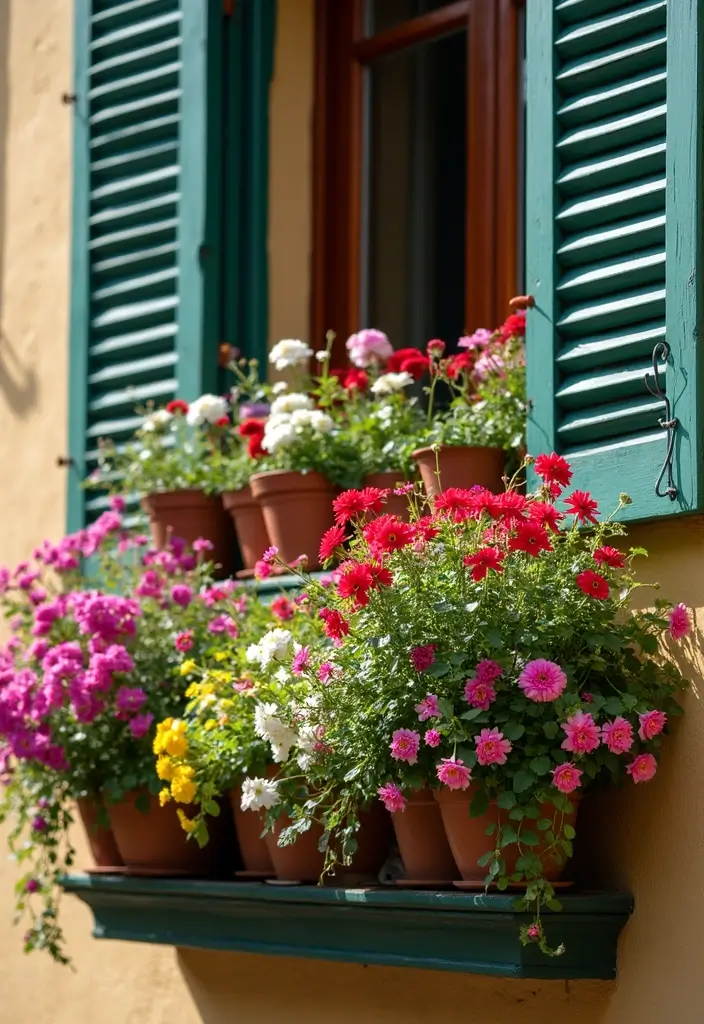 30 Luxury Balcony Inspirations That Feel Like a Resort 11 30 Luxury Balcony Inspirations That Feel Like a Resort - 11. Floral Wonderland