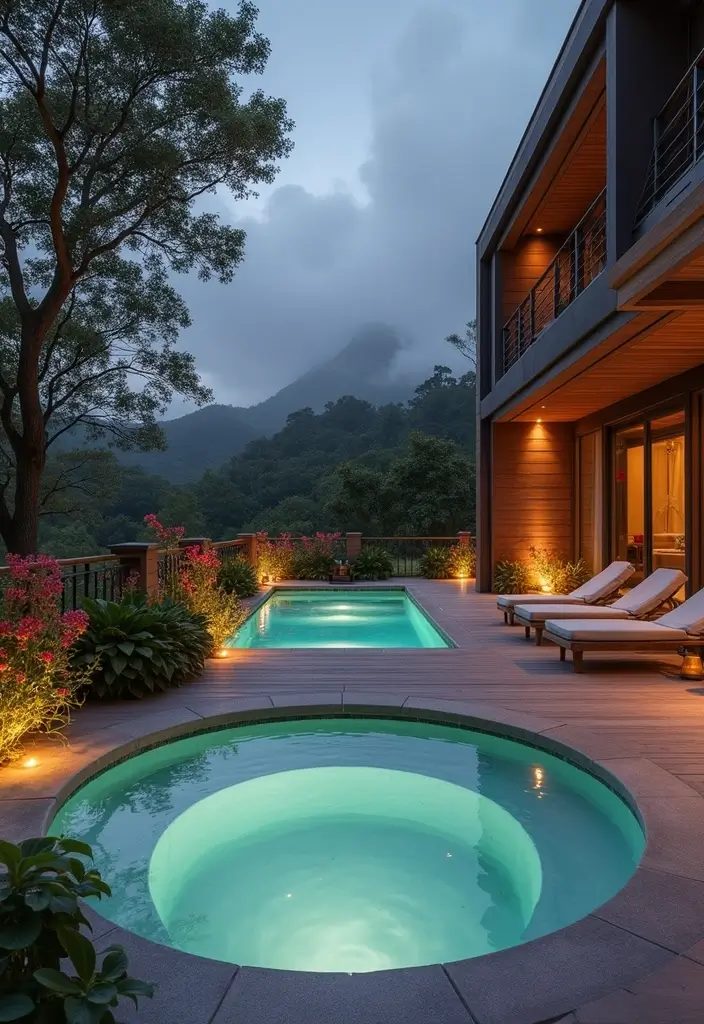30 Luxury Balcony Inspirations That Feel Like a Resort 20 30 Luxury Balcony Inspirations That Feel Like a Resort - 20. Luxurious Spa Experience
