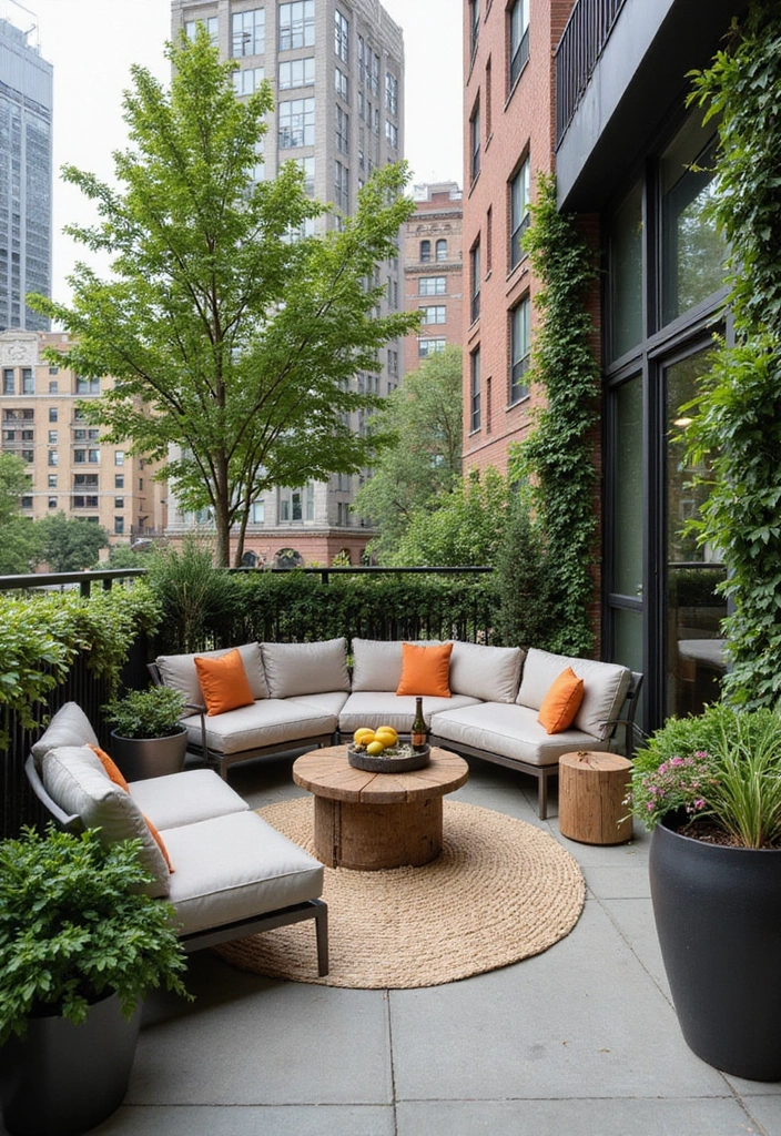 30 Luxury Balcony Inspirations That Feel Like a Resort 8 30 Luxury Balcony Inspirations That Feel Like a Resort - 8. Chic Urban Habitat