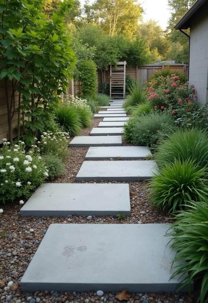 12 Backyard Pavement Ideas for Clean Durable Low Upkeep Style 100 12 Backyard Pavement Ideas for Clean Durable Low Upkeep Style - 10. Cinder Block Paths