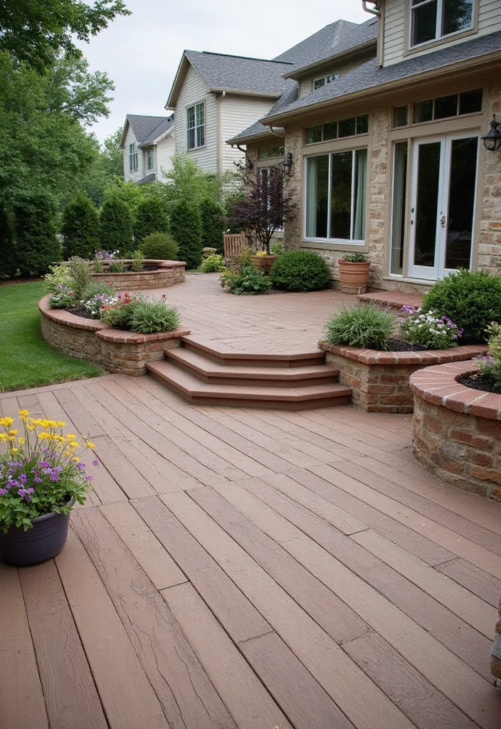 12 Backyard Pavement Ideas for Clean Durable Low Upkeep Style 34 12 Backyard Pavement Ideas for Clean Durable Low Upkeep Style - 4. Composite Decking