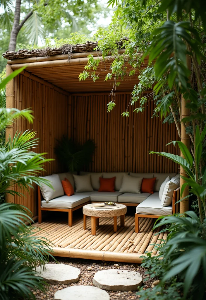 12 Backyard Pavement Ideas for Clean Durable Low Upkeep Style 78 12 Backyard Pavement Ideas for Clean Durable Low Upkeep Style - 8. Bamboo Flooring