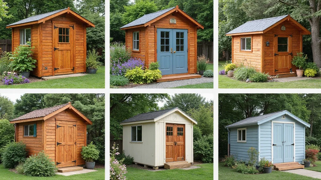12 Backyard Shed Ideas for Practical Storage and Extra Space