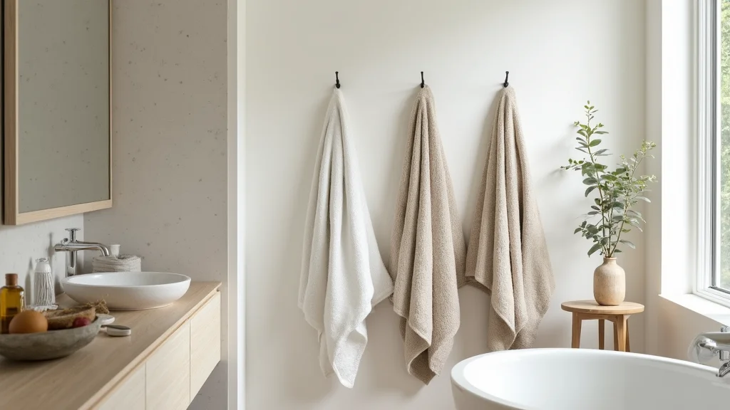 12 Bathroom Towel Hanging Ideas for Practical Clean Organization