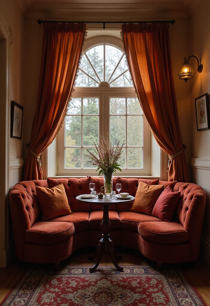 12 Bay Window Ideas Bedroom for Light Cozy Seating Corners - 7. Romantic Atmosphere