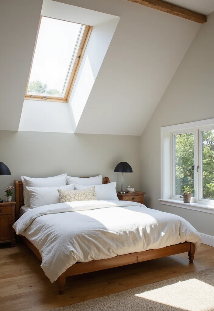 12 Bedroom Ceiling Ideas for Stylish Unexpected Design 89 12 Bedroom Ceiling Ideas for Stylish Unexpected Design - 9. Skylights and Natural Light