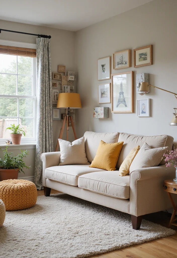 12 Beige Couch Living Room Ideas for Soft Neutral Warmth - 8. Family-Friendly Designs