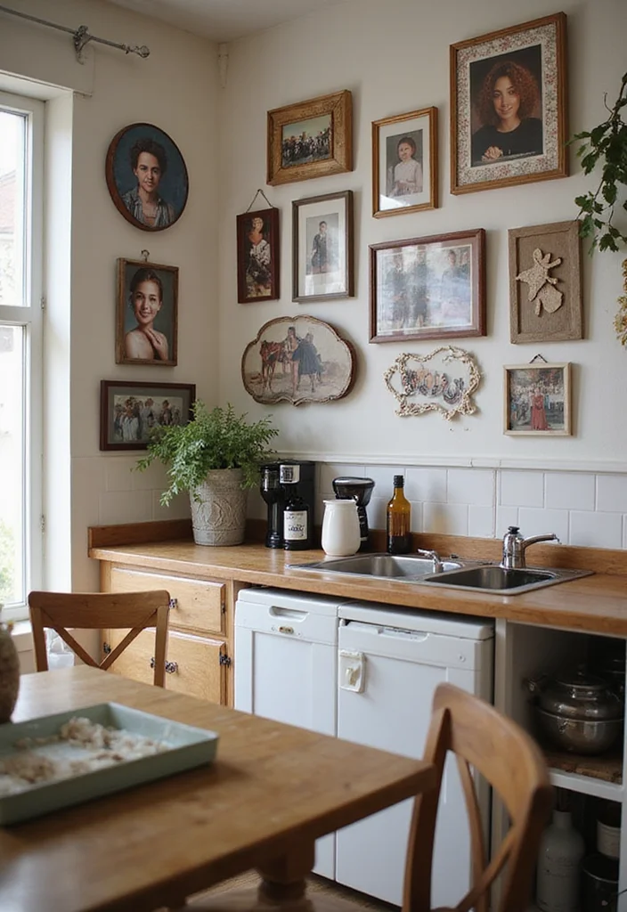 12 Dorm Kitchen Ideas for Compact Smart College Living - 11. Personalized Wall Art