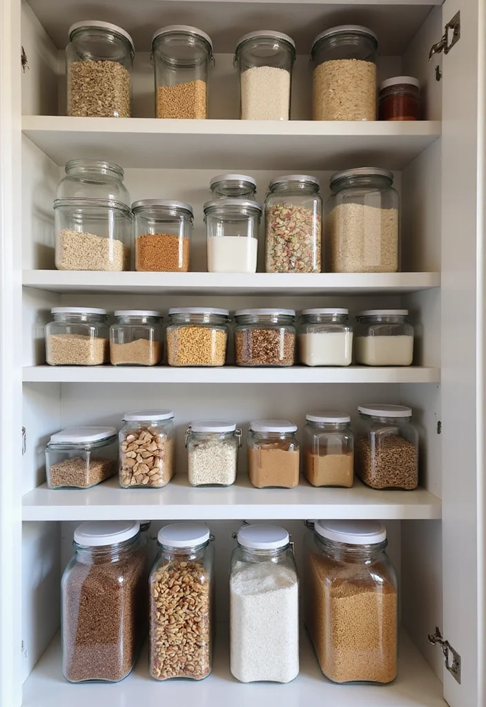 12 Dorm Kitchen Ideas for Compact Smart College Living - 4. Clear Storage Containers