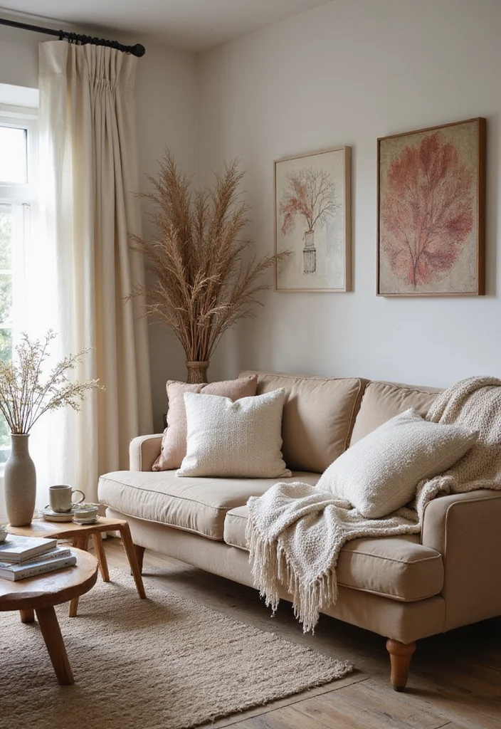 12 IKEA Living Room Ideas for Affordable Stylish Modular Design - 10. Cozy Textiles