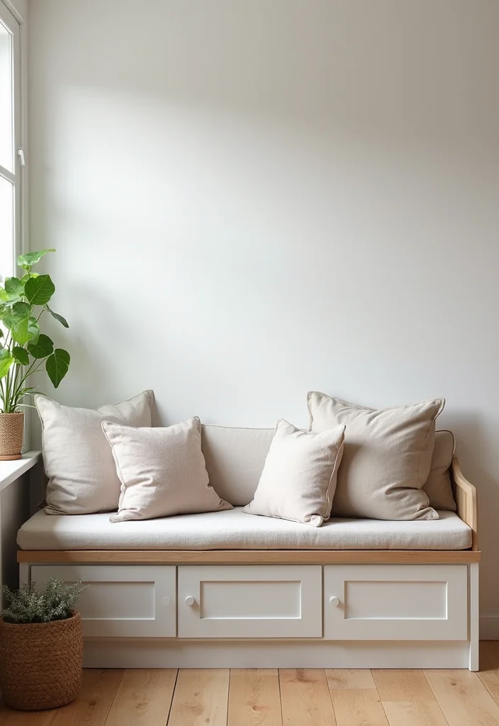 12 Kitchen Banquette Ideas for Cozy Dining and Extra Seating - 7. Scandinavian Simplicity