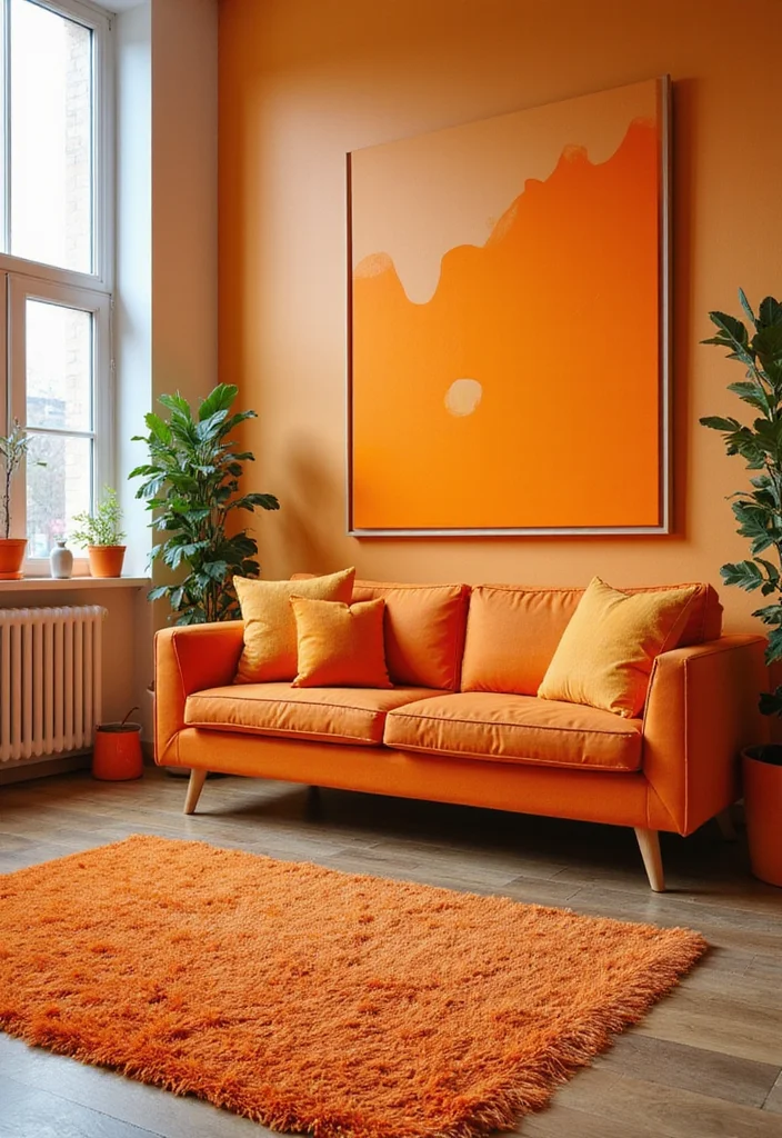 12 Orange Sofa Living Room Ideas for Bright Bold Energetic Style - Conclusion