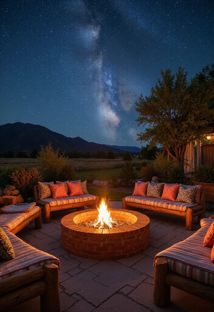 12 Simple Backyard Fire Pit Ideas for Cozy Relaxing Nights 56 12 Simple Backyard Fire Pit Ideas for Cozy Relaxing Nights - 6. DIY Brick Fire Pit