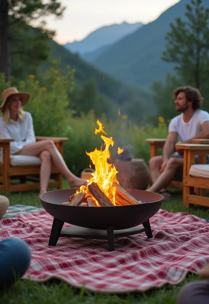 12 Simple Backyard Fire Pit Ideas for Cozy Relaxing Nights 89 12 Simple Backyard Fire Pit Ideas for Cozy Relaxing Nights - 9. Portable Fire Pit