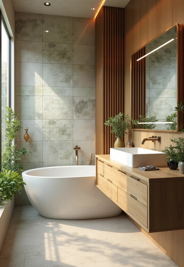 14 Beach Bathroom Ideas for Breezy Calm Coastal Style - 12. Eco-Friendly Materials