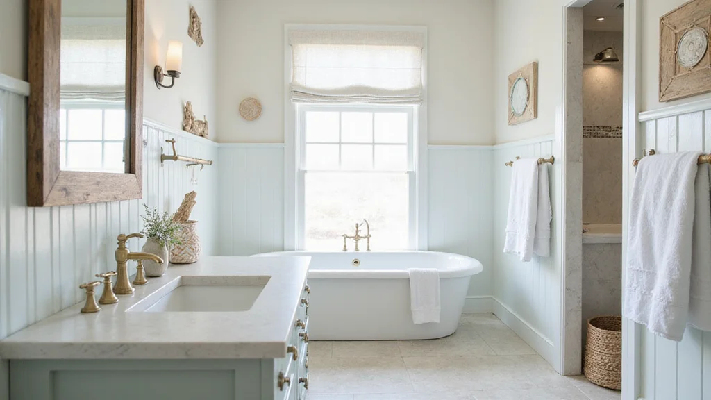 14 Beach Bathroom Ideas for Breezy Calm Coastal Style
