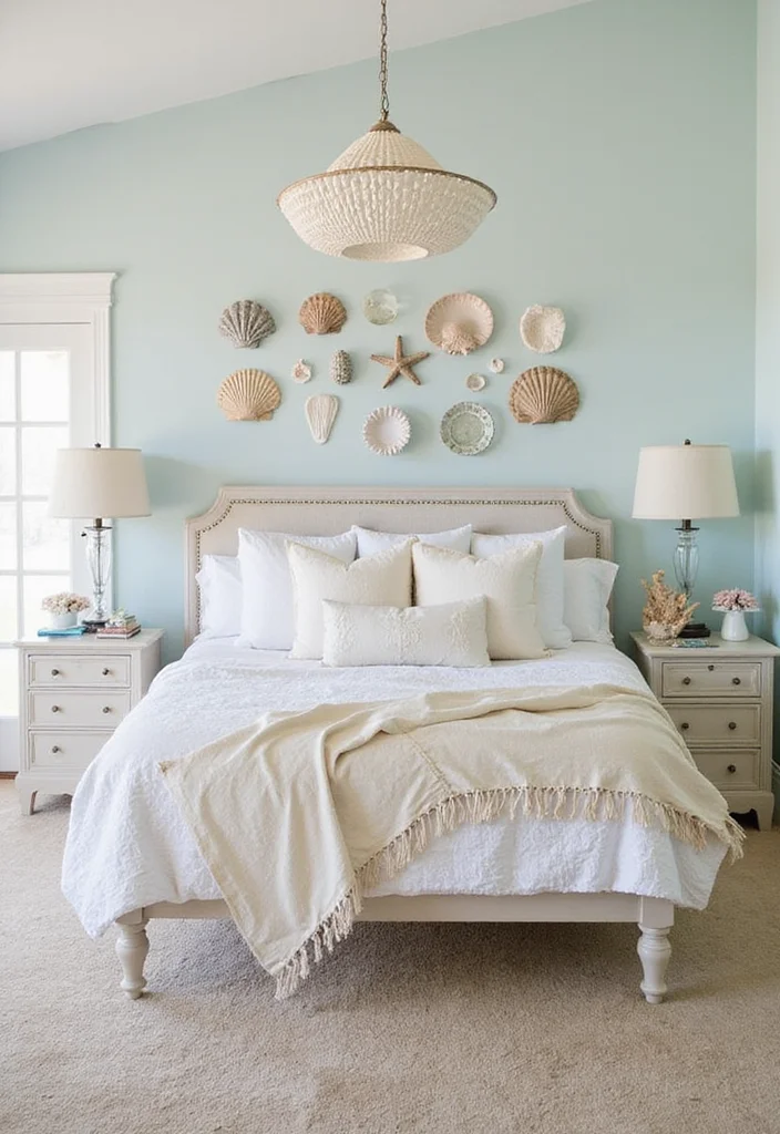 14 Beach Bedroom Ideas for Breezy Light Coastal Calm - 7. Beachy Accessories