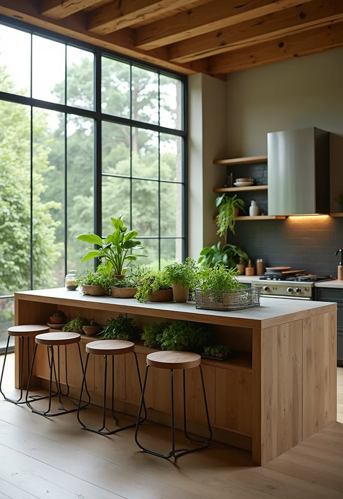 14 Big Kitchen Ideas for Open Airy Functional Cooking Space - 3. Functional Islands