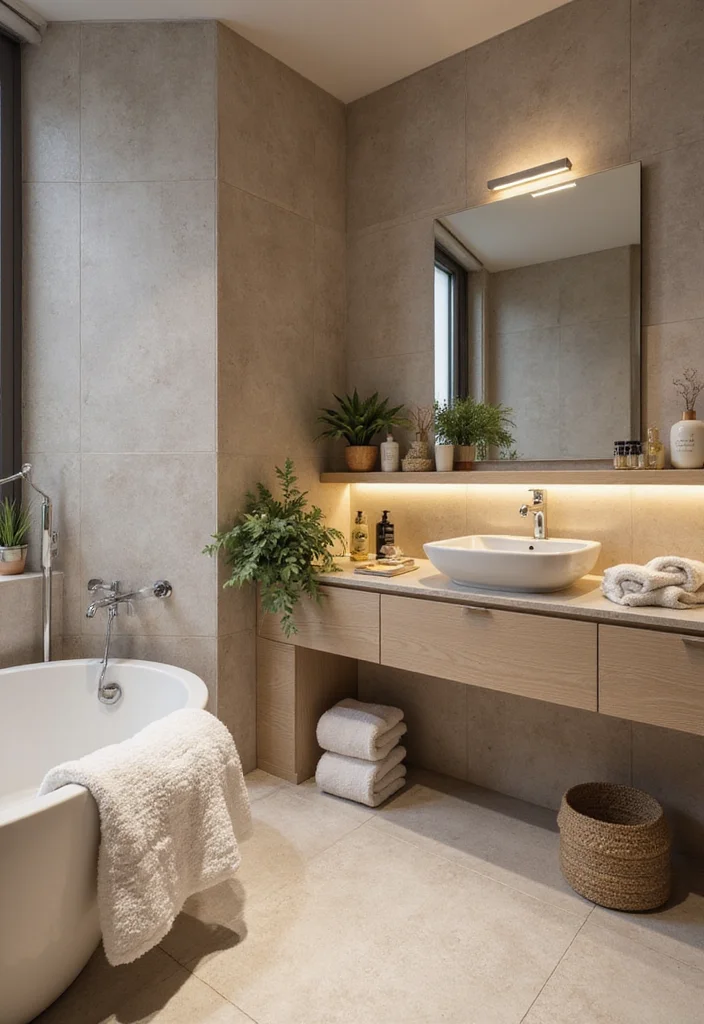 14 En Suite Bathroom Ideas for Comfortable Private Retreats - 4. Luxurious Textures