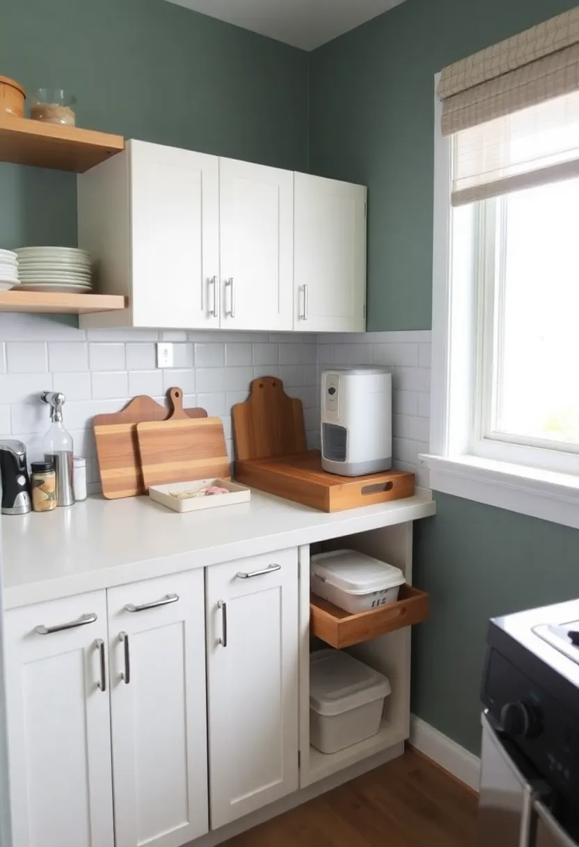 14 Narrow Kitchen Ideas for Efficient Streamlined Layouts - 11. Maximize Counter Space