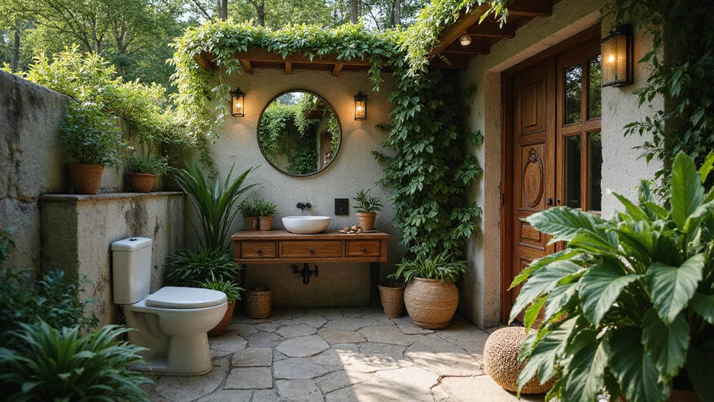 14 Outdoor Bathroom Ideas for Refreshing Natural Open Air Style