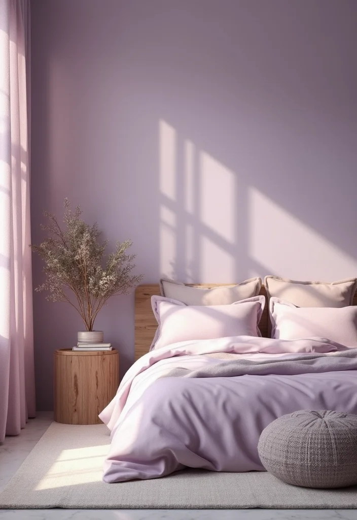 14 Purple Bedroom Ideas for Rich Calm Soft Stylish Color - 6. Calming Bedroom Designs