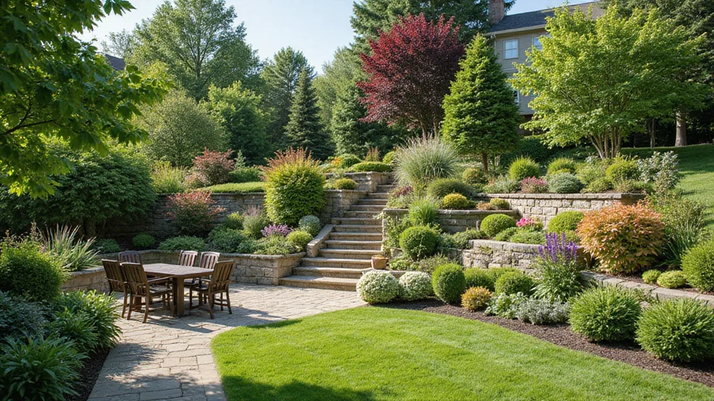 14 Sloped Backyard Ideas for Smart Terraced Useful Design