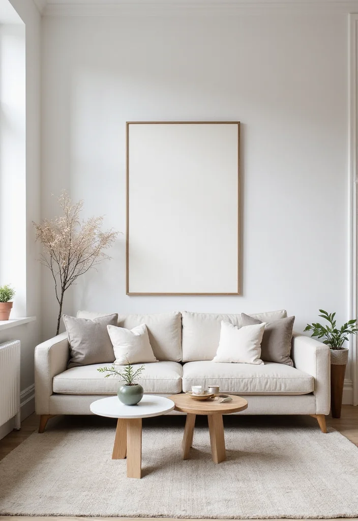 14 Small One Bedroom Apartment Ideas for Smart Efficient Living - 3. Minimalist Decor Ideas