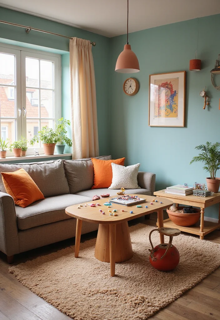 14 Western Living Room Ideas for Rustic Warm Americana Style - 13. Interactive Spaces