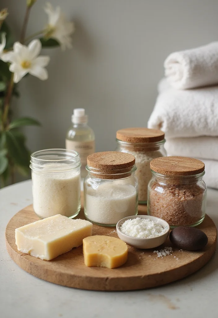15 Cozy Bathroom Ideas for Warm Relaxing Comfortable Spaces - 13. Aromatic Bath Salts and Soaps