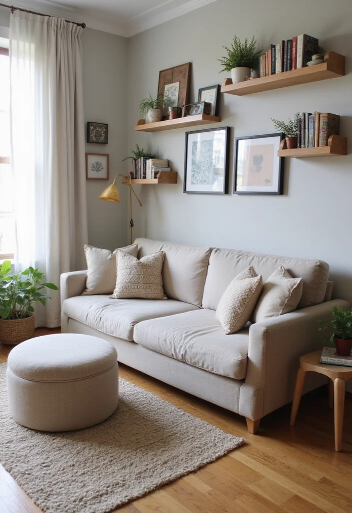 15 Small Cozy Living Room Ideas for Warm Inviting Comfort - 3. Multi-Functional Furniture