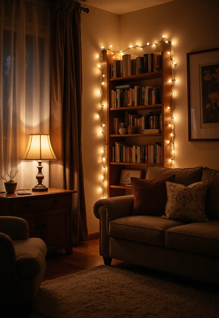 15 Small Cozy Living Room Ideas for Warm Inviting Comfort - 6. Soft Lighting Solutions