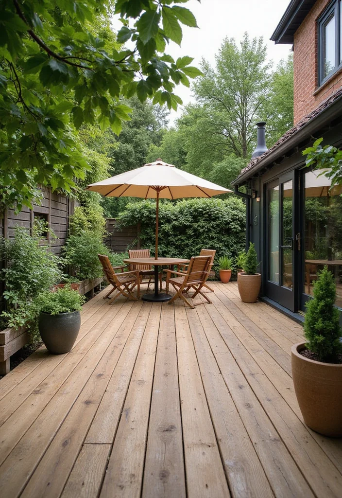 16 Backyard Remodel Ideas for Updated Functional Outdoor Living - 1. Eco-Friendly Decking