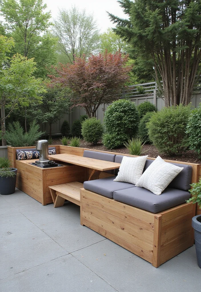 16 Backyard Remodel Ideas for Updated Functional Outdoor Living - 7. Functional Outdoor Furniture