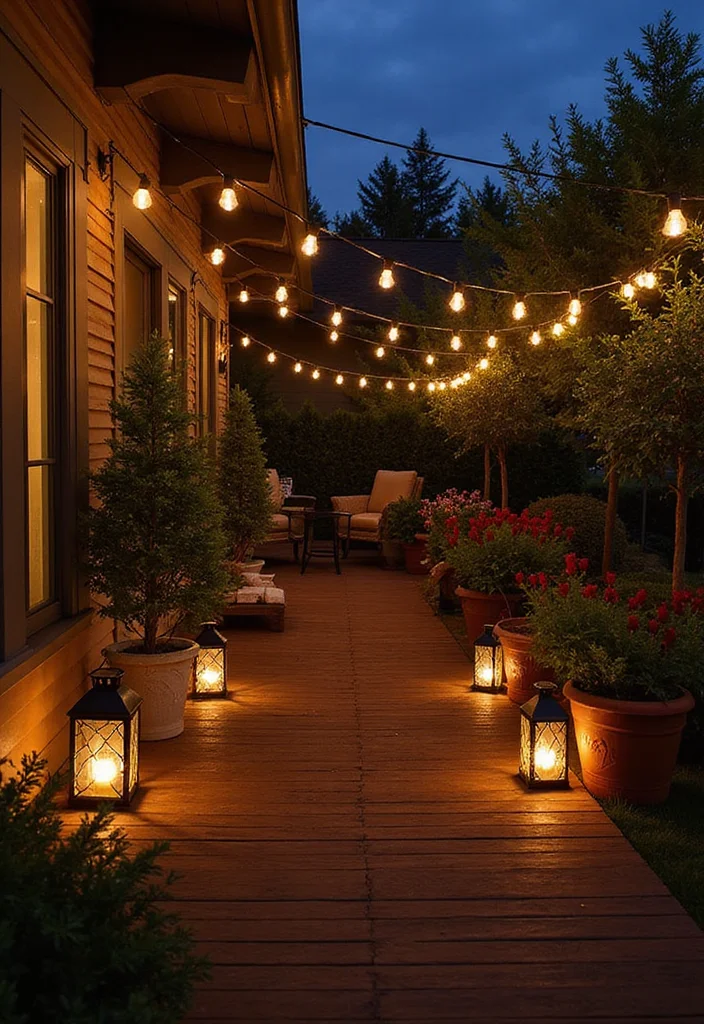 16 Backyard Remodel Ideas for Updated Functional Outdoor Living - 9. Solar Lighting Solutions