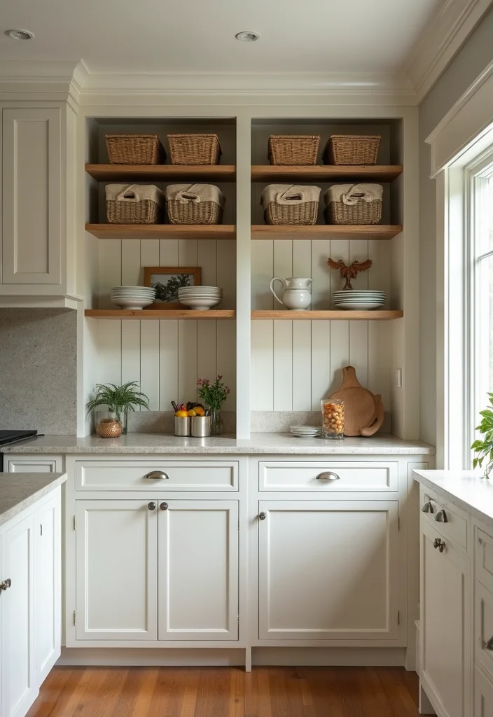 16 Beautiful Kitchen Ideas for Stylish Warm Everyday Appeal - 12. Focus on Functional Storage
