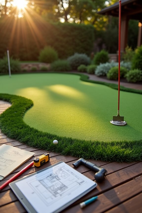How Much Does a Backyard Putting Green Cost Before You Build 13 accurate custom quote essentials