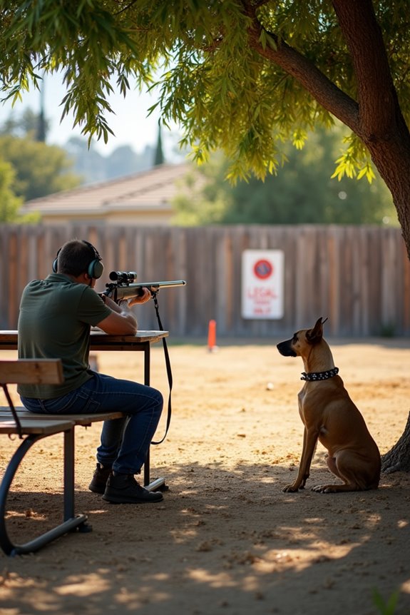 backyard targets safety and legality