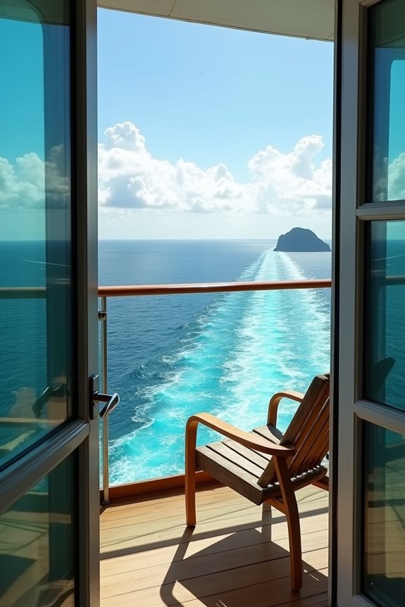 balcony value depends on itinerary