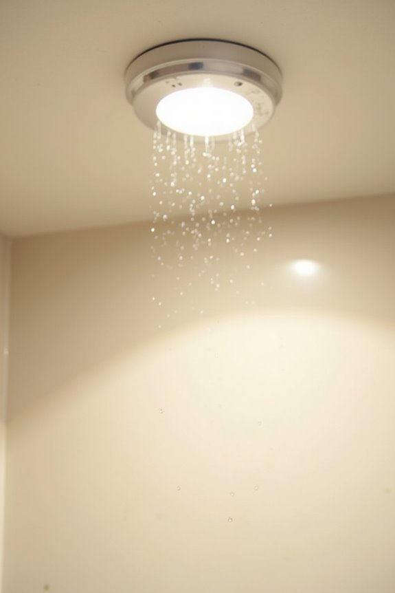 bathroom ceiling paint moisture blocking failure