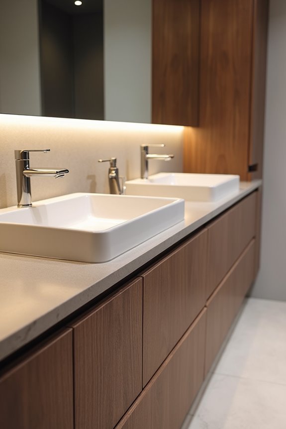 bathroom vanity storage workspace style sizes