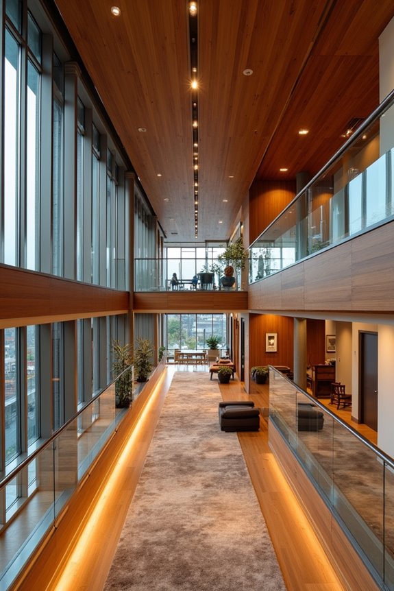cantilevered vs partial floor mezzanine design differences