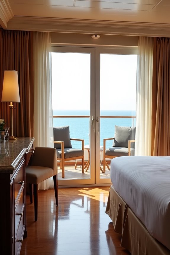 club balcony suite space bath value