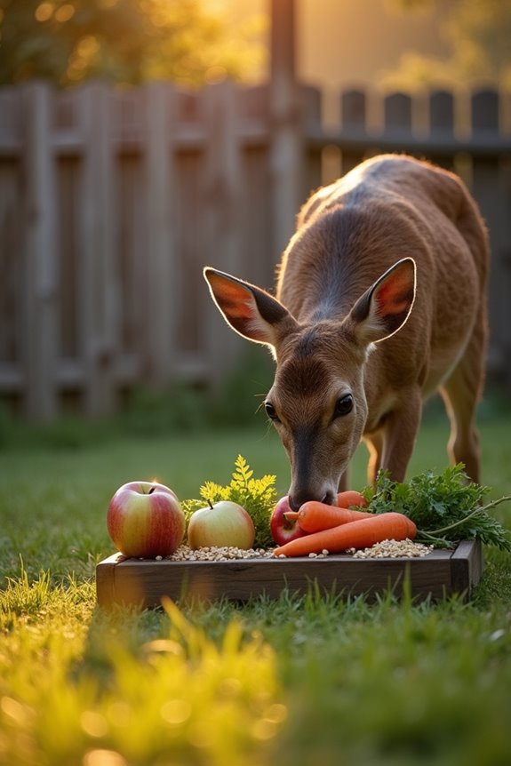7 Foods You Can Safely Feed Deer in Your Backyard 3 corn and bread harm deer
