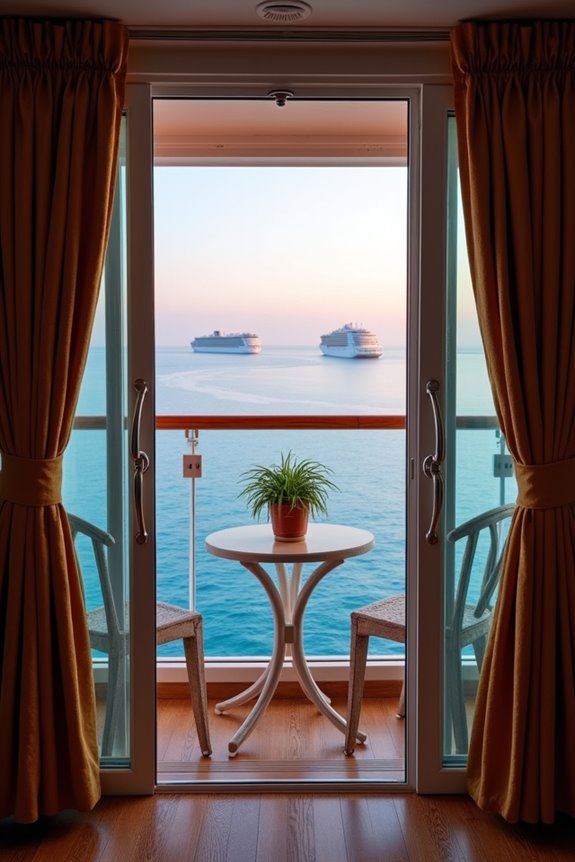 What Is a Cove Balcony on Carnival and How to Decide If It's Worth Booking 2 cove balconies private lower shaded cozy