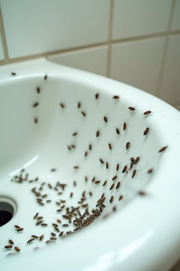 drain flies breed in drains require water seal 4xqbi