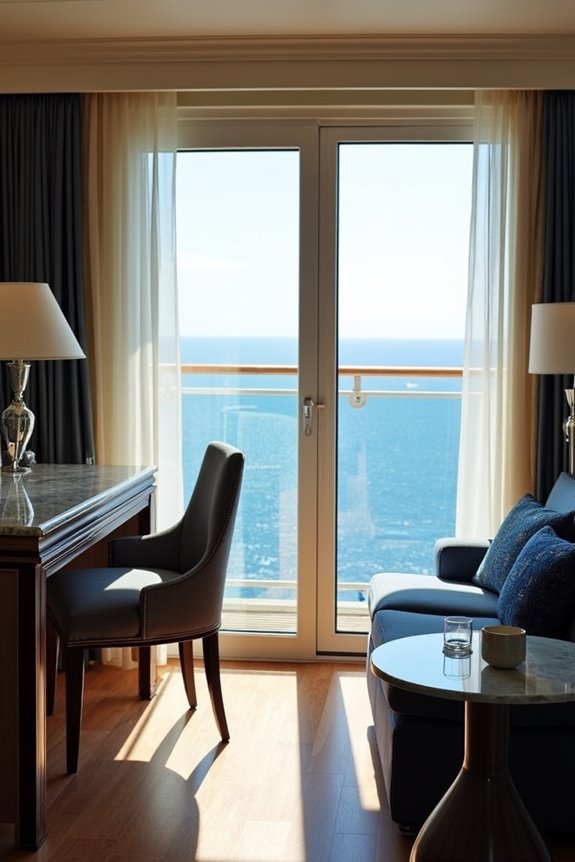 early booking suite privileges onboard treats