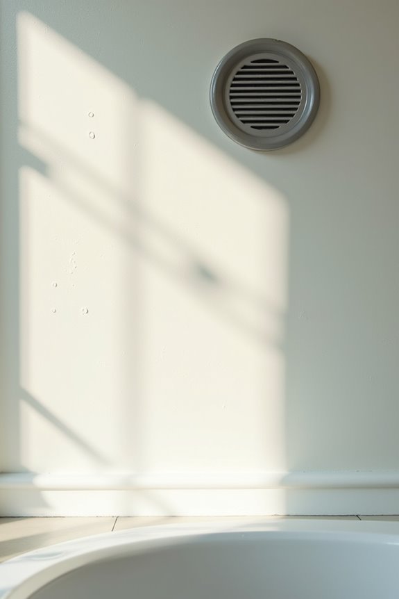 exhaust fan moisture prevention