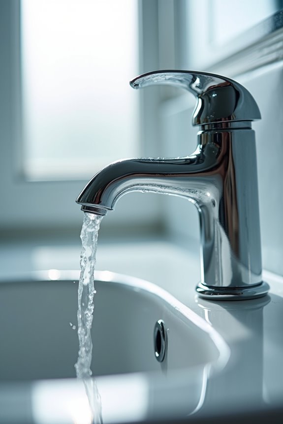 flush cold avoid hot water clean aerators test lead