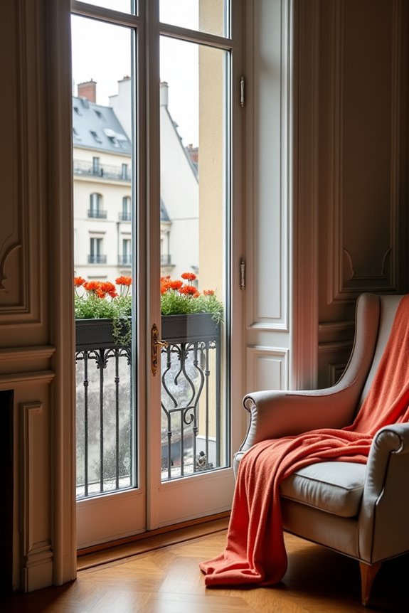french balconies prioritize light ventilation no outdoor access